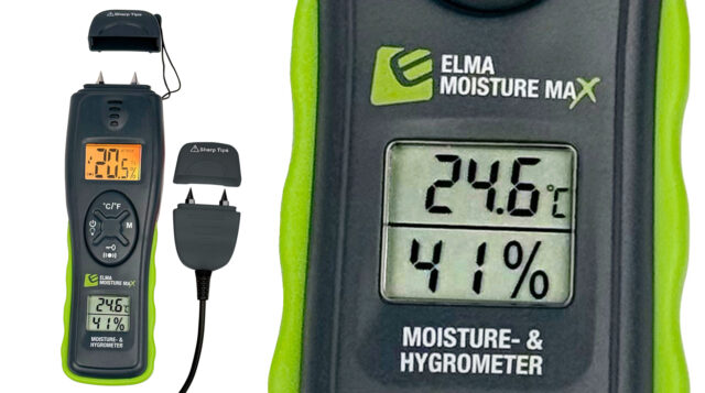 Elma Instruments lanserer ny fuktmåler