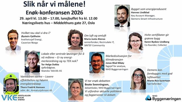Meld deg på Enøk-konferansen 2026