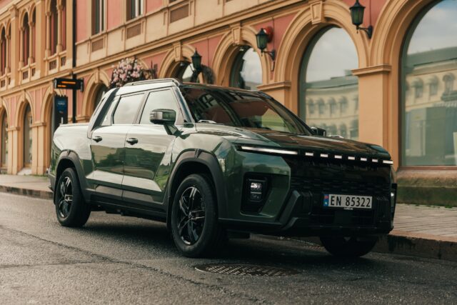 KGM Musso EV 4×4 – mest solgte pickup i Norge i mai