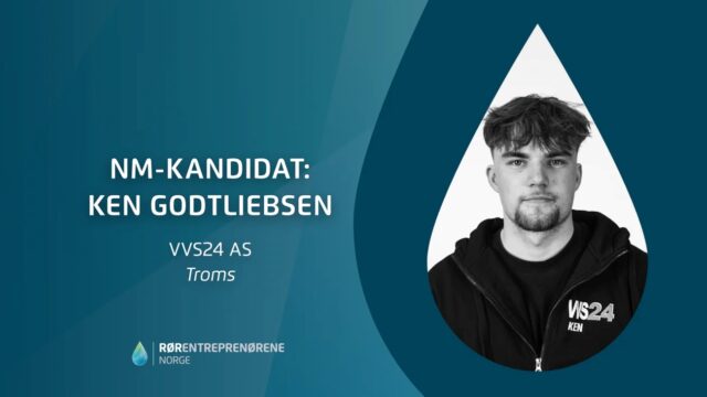 Blir Ken Norgesmester i Rørleggerfaget?